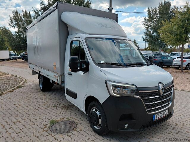 Transporter mit Pritsche & Plane RENAULT Master L4P4 165 TwinWheel RWD Pack Comfort