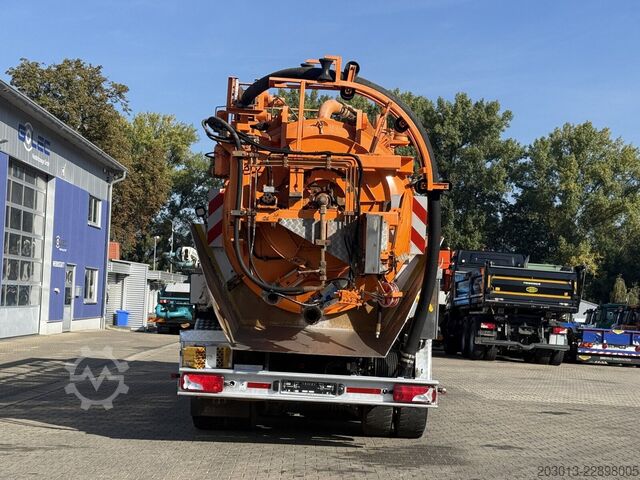 Saugwagen MAN TGS 26.400 6x4 BB Kanalreiniger Leistikow 15 m³