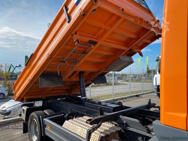 Dreiseitenkipper LKW MERCEDES-BENZ 1224 Meiller Kipper/2 x AHK/NL 5,7 to/Nur 11 tkm
