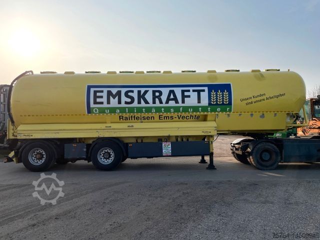 Silo semitrailer  51m³ Heitling Futtersilo/Gelenkt/7 Kammer