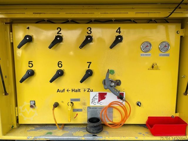 Silo semitrailer  51m³ Heitling Futtersilo/Gelenkt/7 Kammer