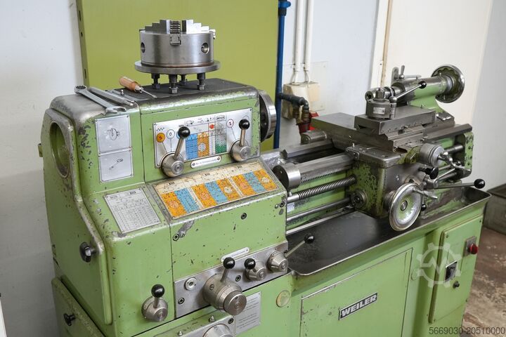 Leit-/Zugspindeldrehmaschine Weiler Matador