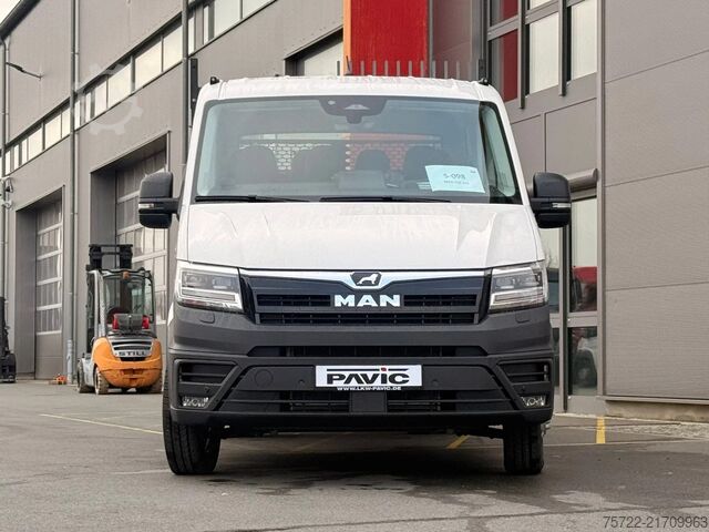 3-sided tipper MAN TGE 6.160 4x2 SB DOKA Meiller 3-S Kipper