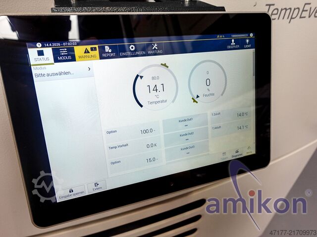 -70°C to +180°C 1000 liters with humidity control Weiss Klimaprüfschrank Clime Event C/1000/70/5