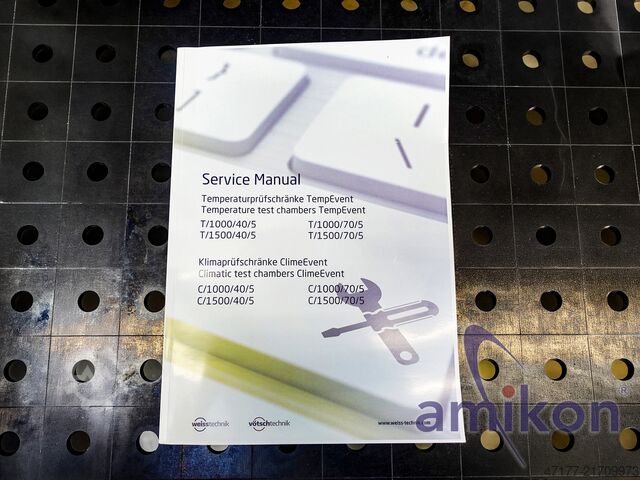 -70°C to +180°C 1000 liters with humidity control Weiss Klimaprüfschrank Clime Event C/1000/70/5