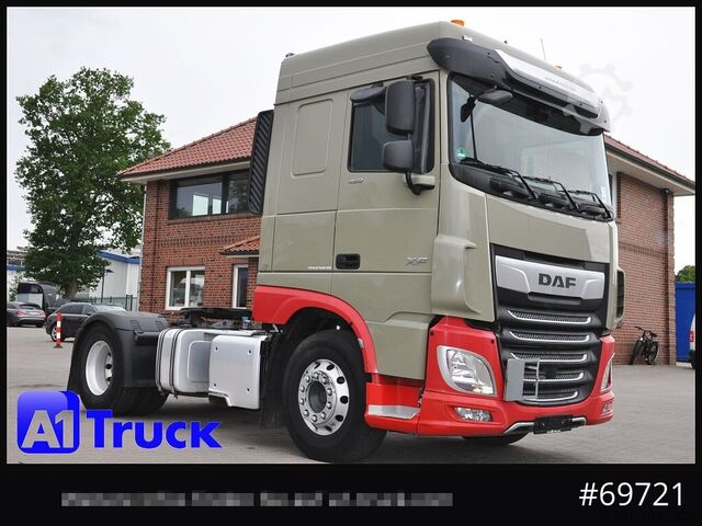 Standard tractor unit DAF XF 450 FT, Standklima, Hydraulik,