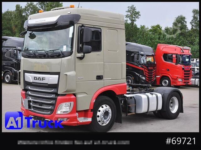 Standard tractor unit DAF XF 450 FT, Standklima, Hydraulik,
