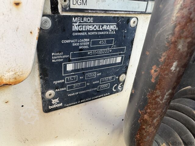Skid Steer Loader BOBCAT 453