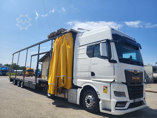Low loader trailer Gerblinger STA
