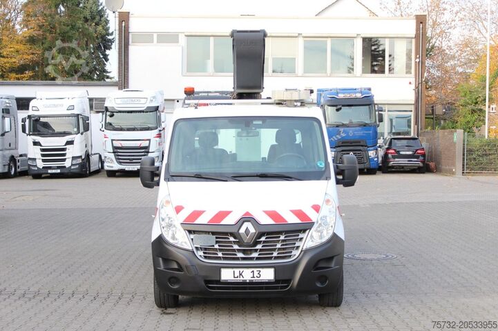 LKW mit Hubarbeitsbühne Renault Master  Bühne KLUBB 11m   2 Personen Korb 200kg