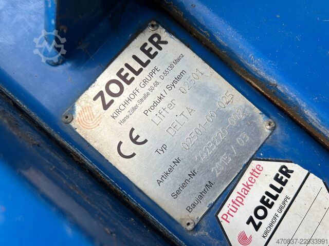 Garbage truck MAN TGM 26.340 / Zöller Medium XL 21,5 + Schüttung