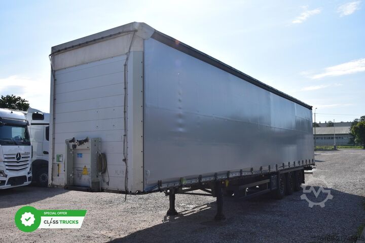 Open semitrailer with tarp SCHMITZ CARGOBULL SCS24/L