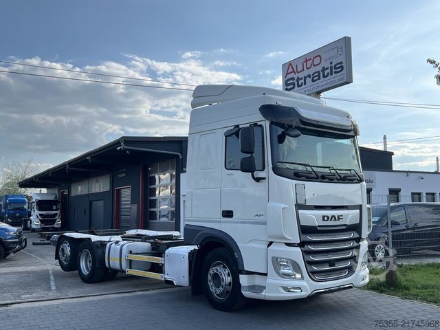 Swap body truck DAF XF 450 Euro6 Klima Retarder ACC 2xAHK Liftachse