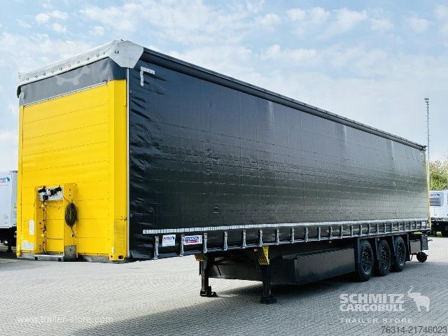 Open semitrailer with tarp Schmitz Cargobull Curtainsider Standard Getränke