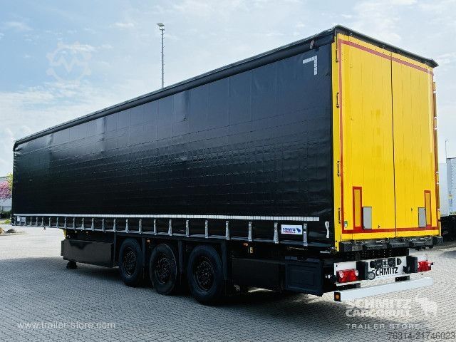 Open semitrailer with tarp Schmitz Cargobull Curtainsider Standard Getränke