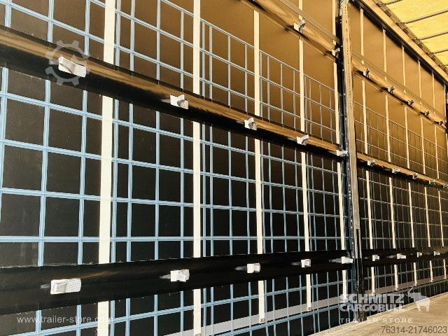 Open semitrailer with tarp Schmitz Cargobull Curtainsider Standard Getränke