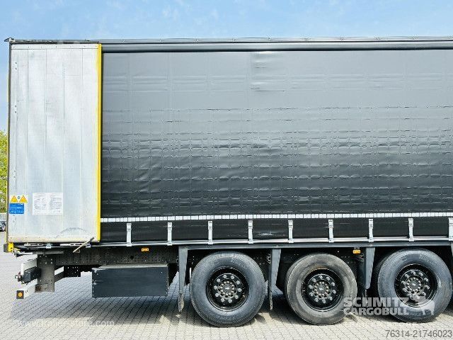 Open semitrailer with tarp Schmitz Cargobull Curtainsider Standard Getränke