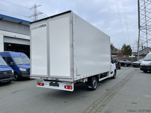 Transporter with flatbed & tarpaulin RENAULT Master Pritsche Plane Portaltüren