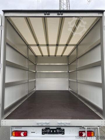 Transporter with flatbed & tarpaulin RENAULT Master Pritsche Plane Portaltüren