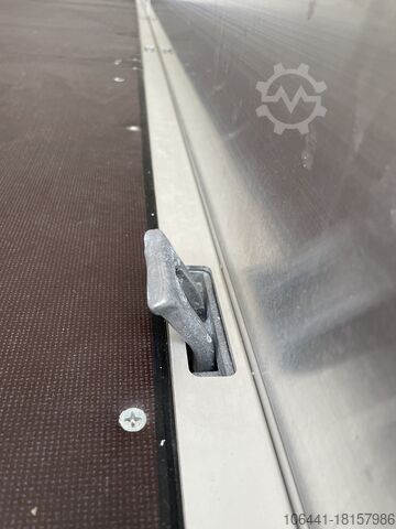 Transporter with flatbed & tarpaulin RENAULT Master Pritsche Plane Portaltüren