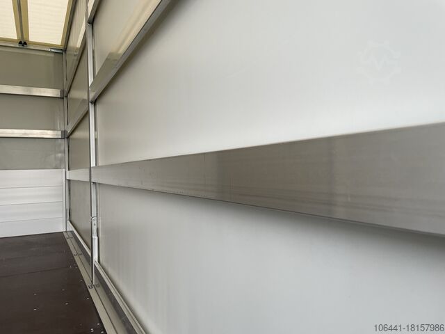 Transporter with flatbed & tarpaulin RENAULT Master Pritsche Plane Portaltüren