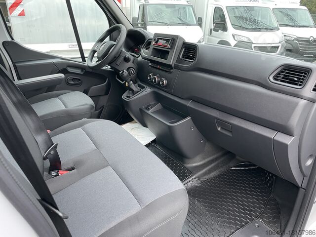 Transporter with flatbed & tarpaulin RENAULT Master Pritsche Plane Portaltüren