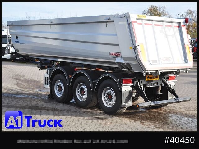 Tipper semitrailer WIELTON Wielton 26m³ Strong Master Stahl