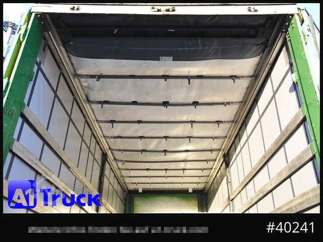 Swap body with flatbed & tarp KOEGEL 7.45 BDF Wechselbrücke, neue Plane, Bordwand