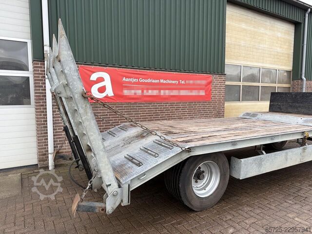 Machine transporter  Dieplader draaikrans uitvoering - Gebruikt