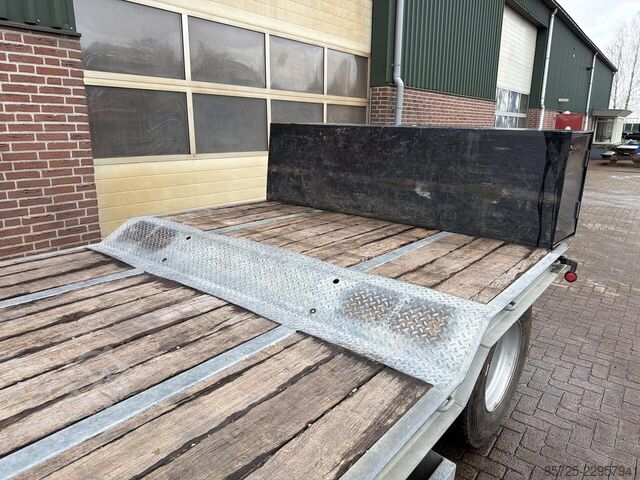 Machine transporter  Dieplader draaikrans uitvoering - Gebruikt