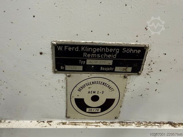 Klingelnberg AGW 231 Klingelnberg AGW 231