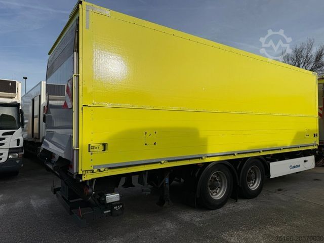 Beverage trailer KRONE TANDEM-Anhänger Getränkekoffer 7,70 LBW 2.000 kg