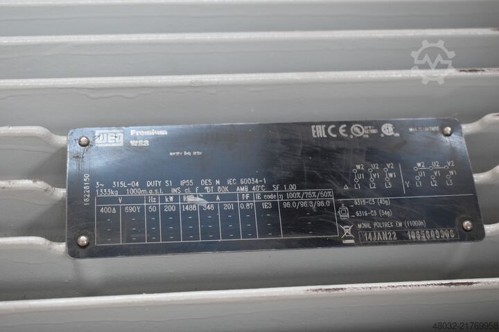 Electric motor KSB XYZ