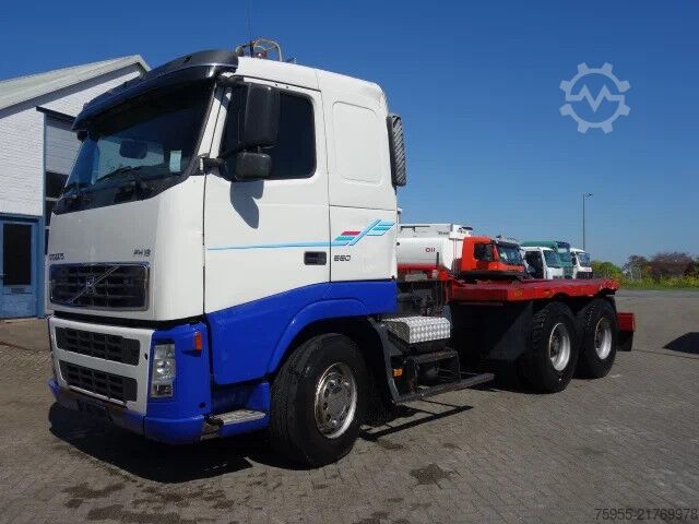Heavy load Volvo FH 16.550 STEELSPRINGS MANUAL GEARBOX,AIRCO,RET...