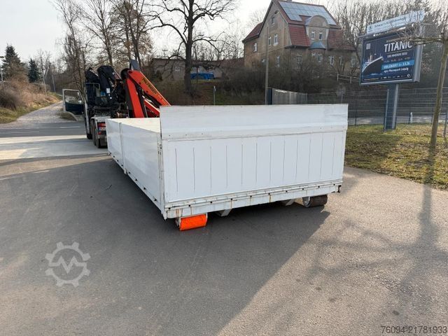 Roll-off tipper truck  Abrollcontainer Kranmulde FUNK neuwertig