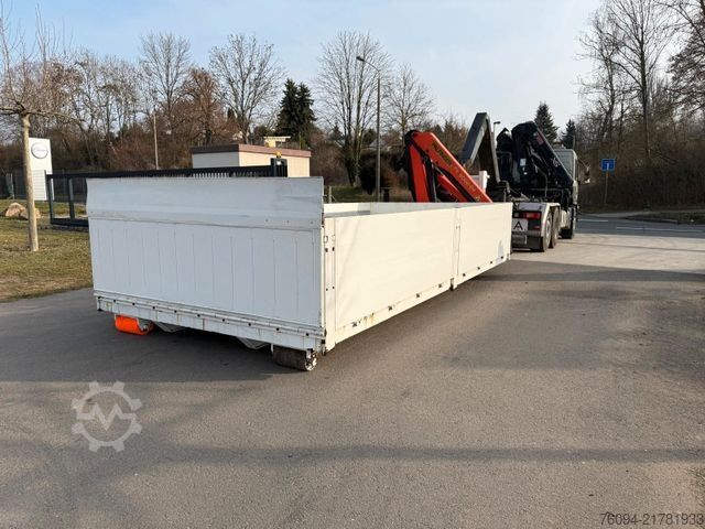 Roll-off tipper truck Abrollcontainer Kranmulde FUNK neuwertig
