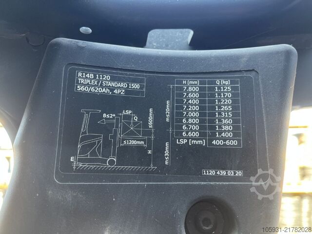 Reach Truck Linde R14B-01