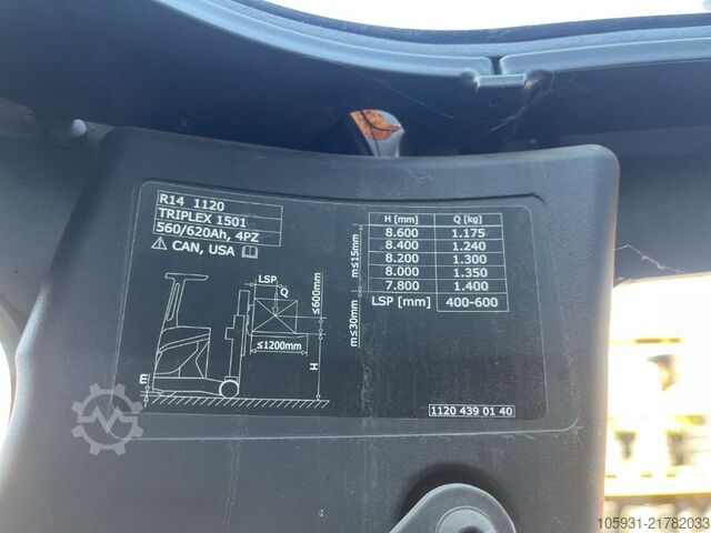 Reach Truck Linde R14-01