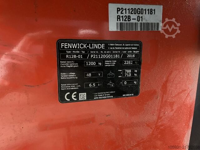 Reach Truck Linde R12B-01