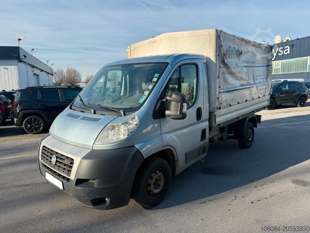 Pick-up van FIAT Ducato 3,0 Liter 160 Power Pritsche + Plane AHK
