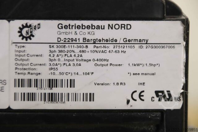 Frequency converter 3 pieces Nord MDS60A0040-5A3-4-00