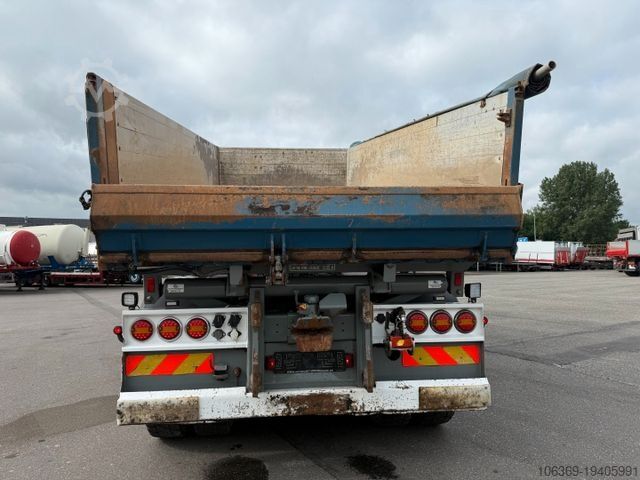 Three-sided tipper truck VOLVO FM 500 8x4 Pushertridem 3 Way Tipper / Kipper