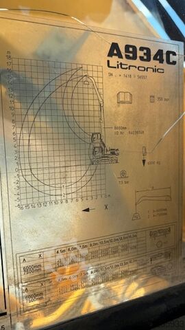 Umschlagbagger Liebherr A934C Litr.
