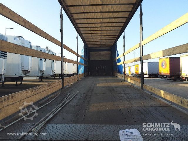 Open semitrailer with tarp Schmitz Cargobull Semitrailer Curtainsider Standard