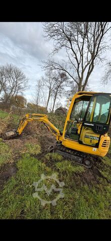Komatsu PC12R-8 with 2 extra functions, mini excavator, digger, crane, 1.5 tons komatsu PC12R 8
