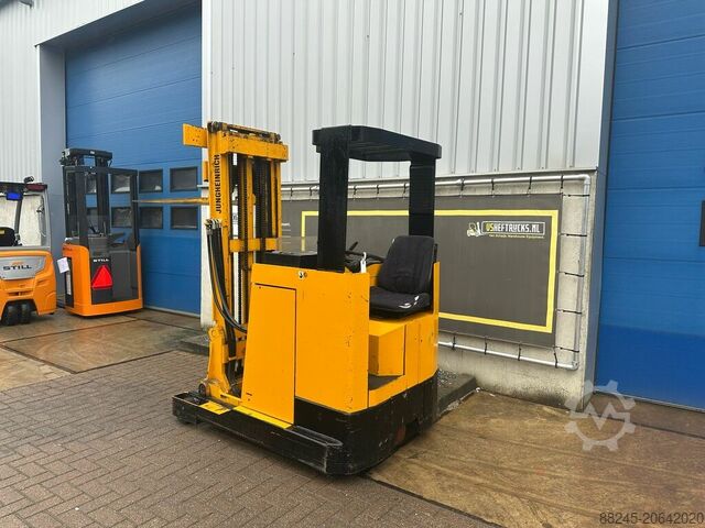 VS-22490 Triplex reach truck Jungheinrich 5400mm Freelift JUNGHEINRICH ETVA12.5G 115-525 DZ