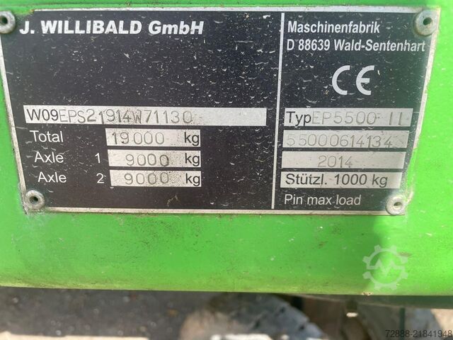 Mobile shredding plant Willibald EP 5500 shark