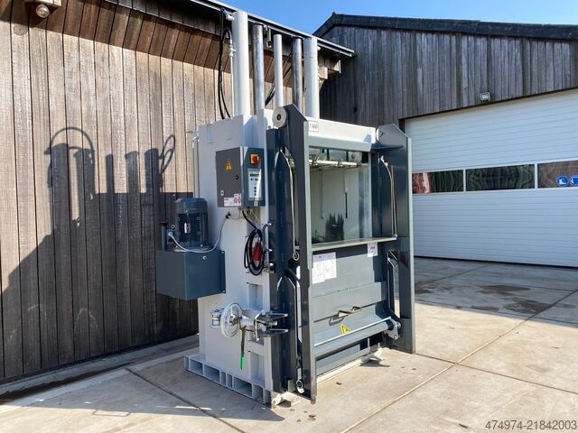 Baler, waste compactor, cardboard baler, press HSM V-Press 1160 Plus