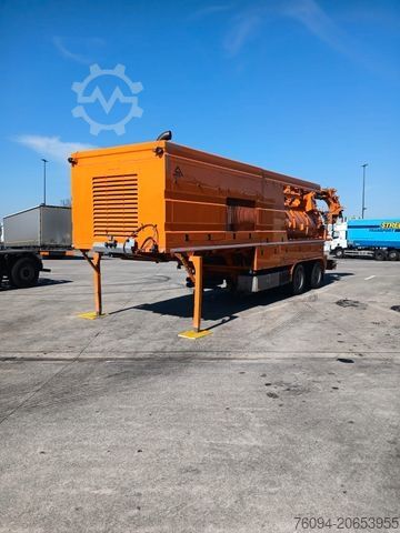 Semitrailer ASSMANN Assmann Saug /Druck Kombi Spüler Recycling