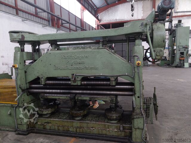 Band straightening machine Ungerer Richtmaschine RM2300/8/9